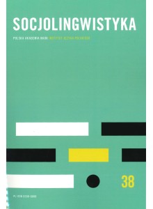 Socjolingwistyka 38