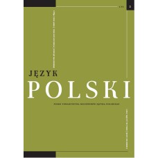 Język Polski. Rocznik CVI zeszyt 2