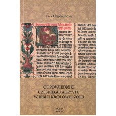 Ewa Deptuchowa, Odpowiedniki czeskiego aorystu w Biblii królowej Zofii.
